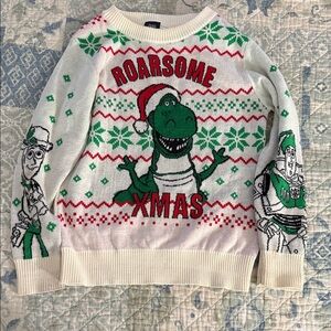 Disney Christmas Sweater - Green, Red, White